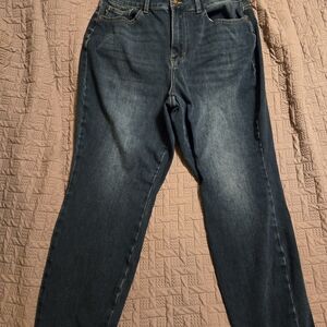 Judy Blue Dark Blue Women Jeans Boyfriend Fit Size 16w NWOT